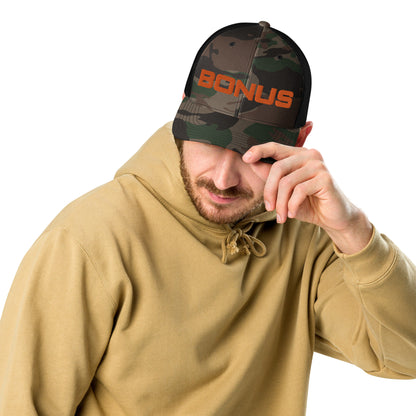 BONUS Camouflage Trucker Hat