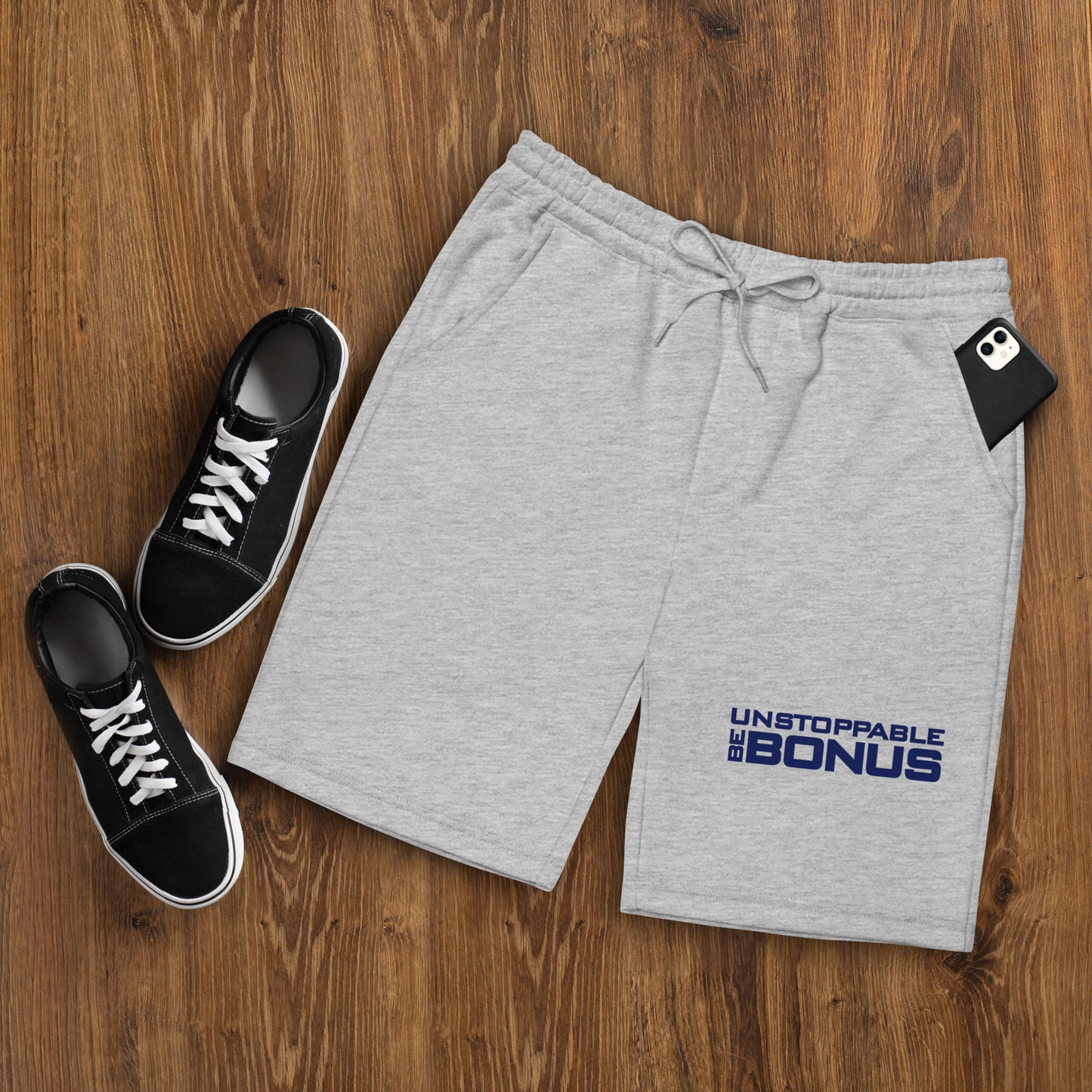 Unstoppable BONUS Fleece Shorts - Navy