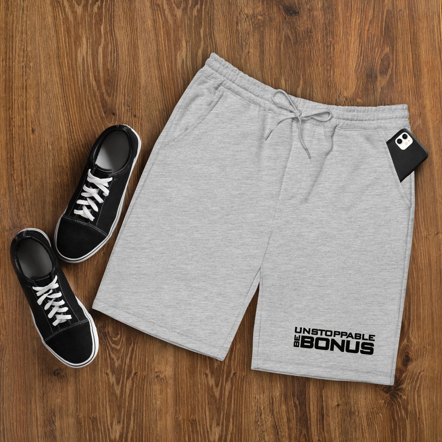 Unstoppable BONUS Fleece Shorts - Black