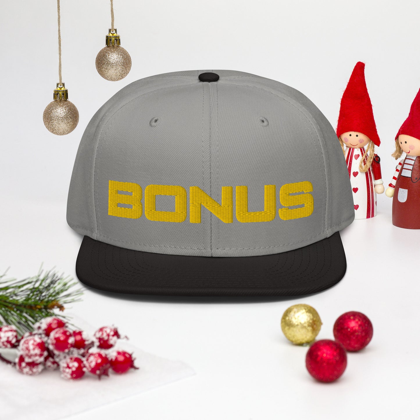 BONUS Snapback Hat - Gold