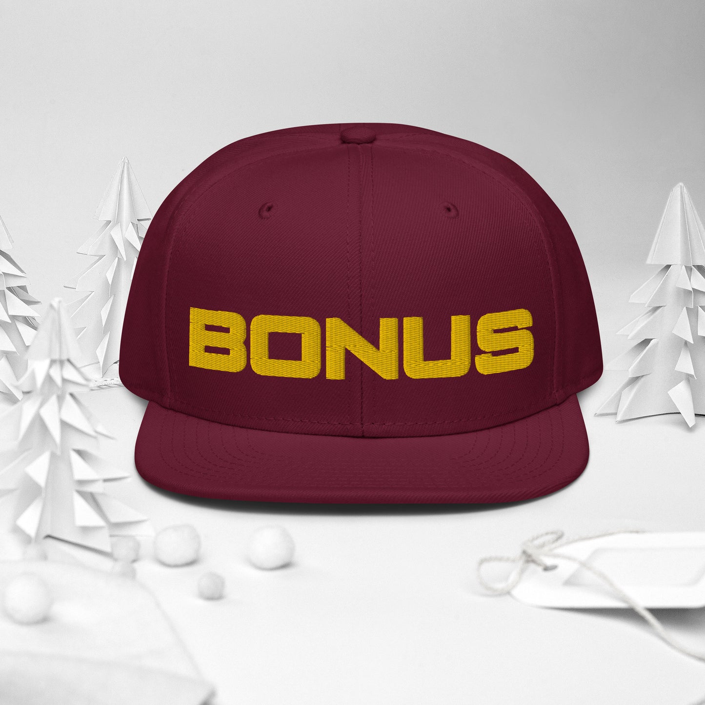 BONUS Snapback Hat - Gold