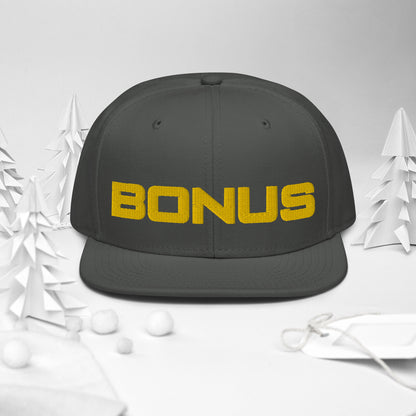 BONUS Snapback Hat - Gold