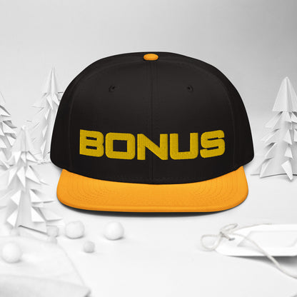 BONUS Snapback Hat - Gold